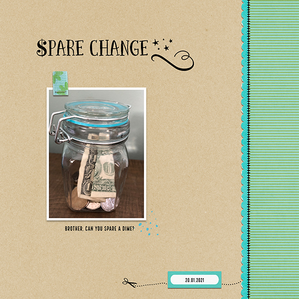 MOC9 Day 20 Through a Lens of Possibility Spare Change