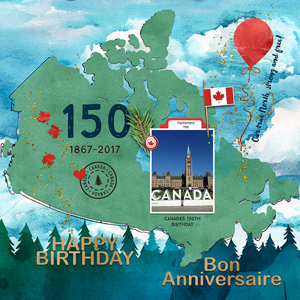 MOC9 Day 21 Birthday Challenge Canada 150
