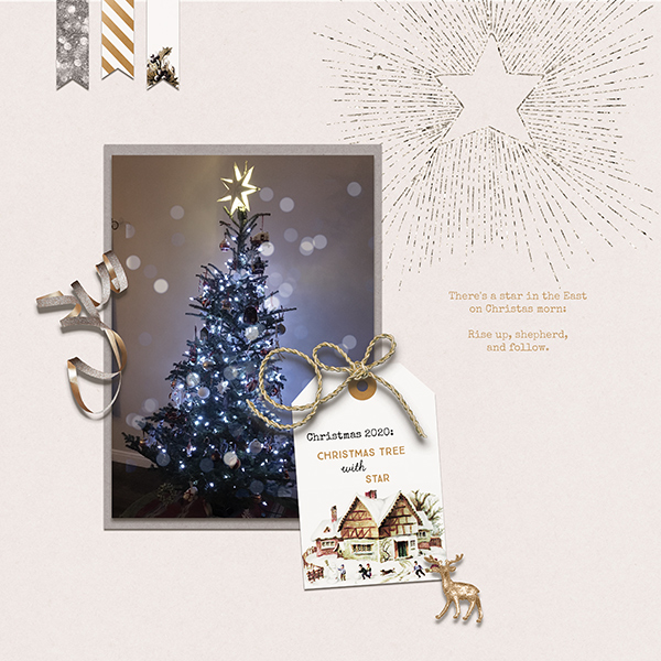 MOC9 Day 9 Bokeh Effect Christmas Star