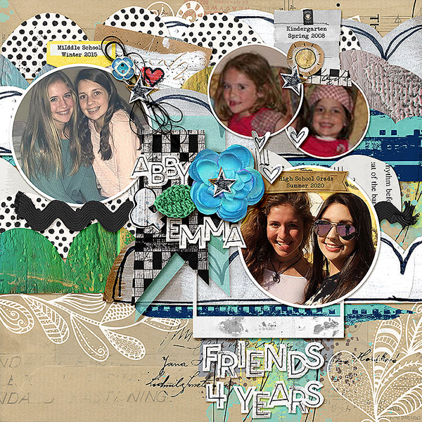 MOC9 Day27- abby&emma- friends 4 years