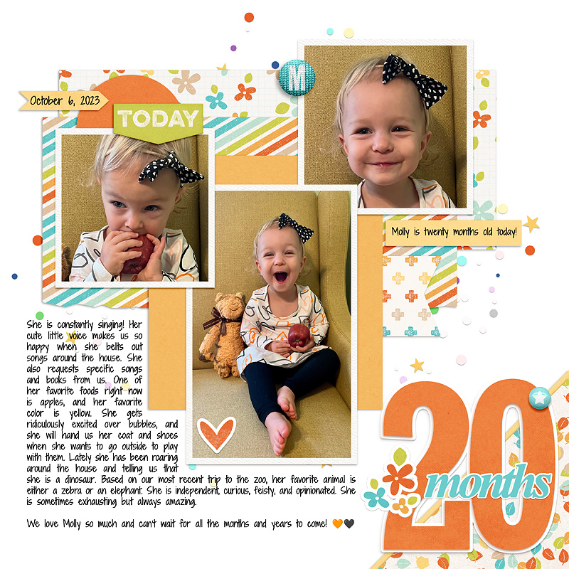 Molly is 20 Months Old