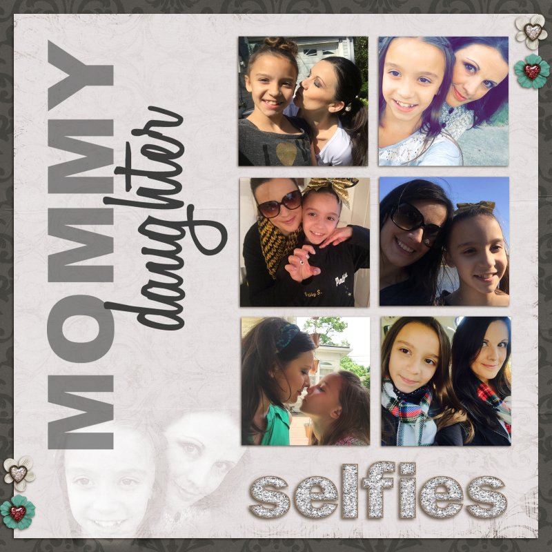 Mommy Daughter Selfies