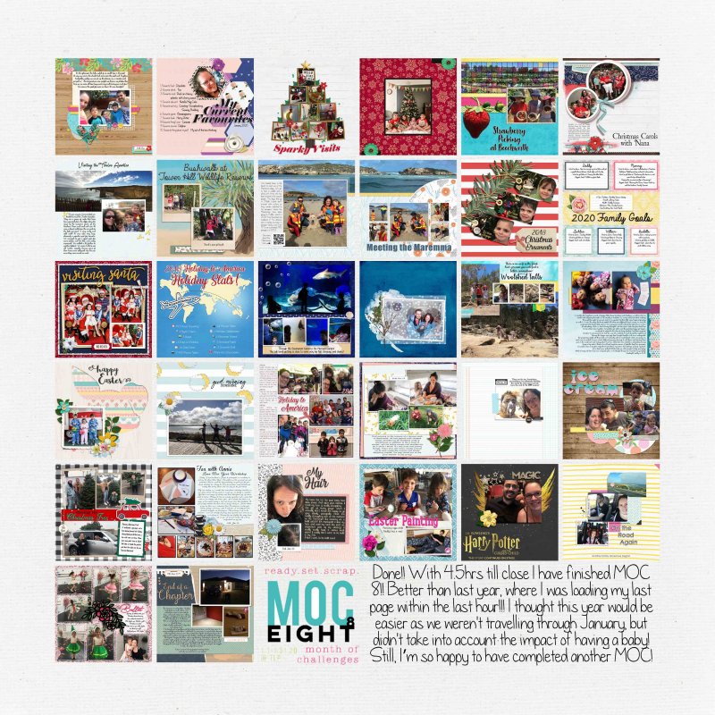 Month Of Challenges Overview 2020