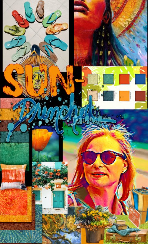 MoodBoard Sun Drenchedsm