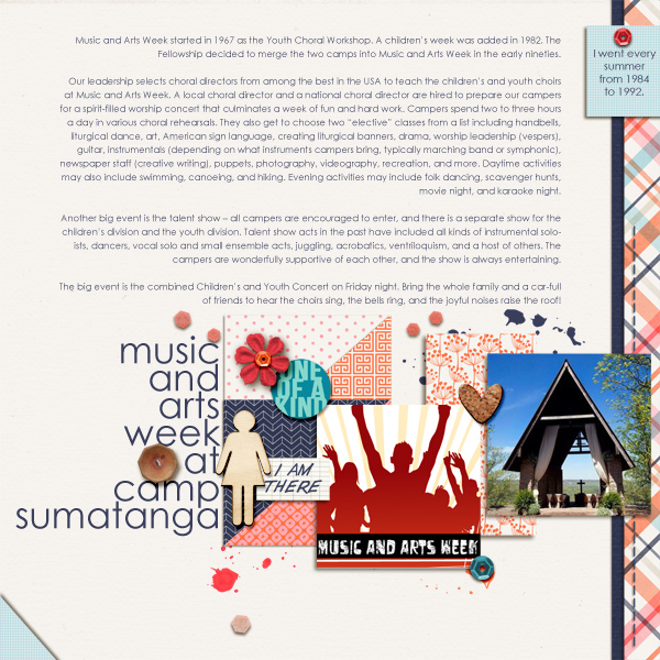 Music & Arts Week at Camp Sumatanga