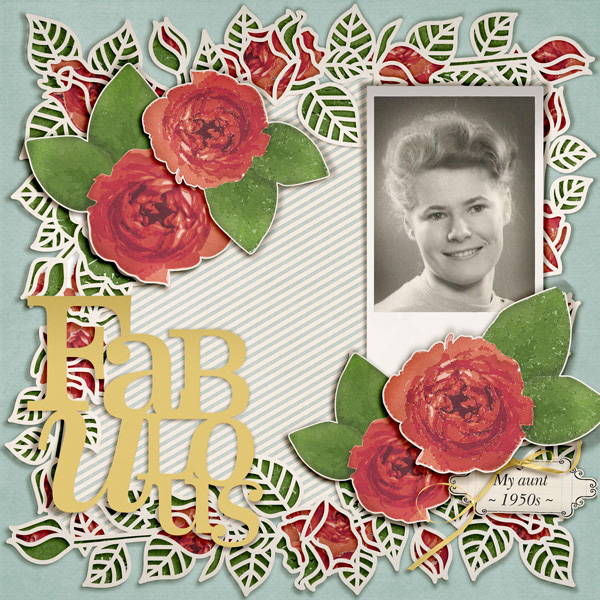 My Fabulous Aunt (Remembrance Page)