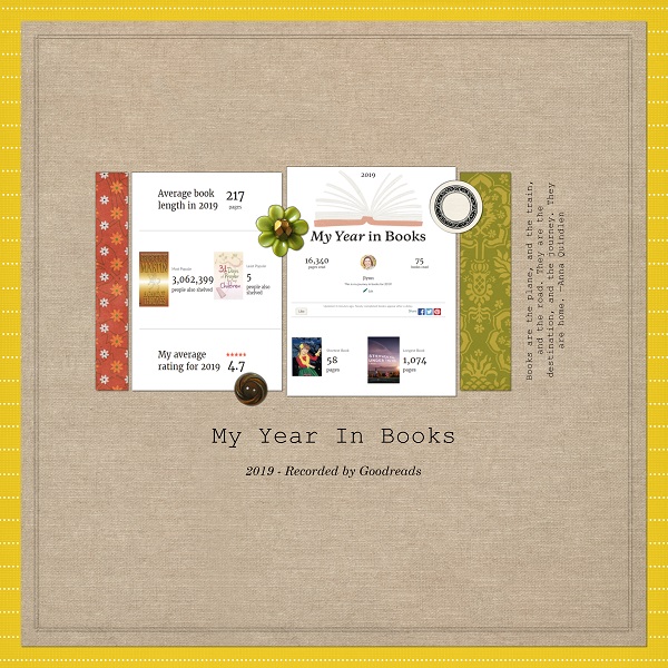 My Year In Books 2019