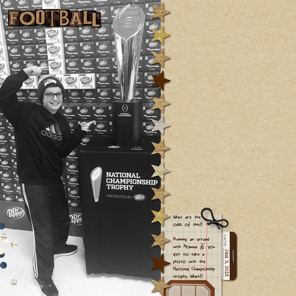 National Championship Trophy  MOC18