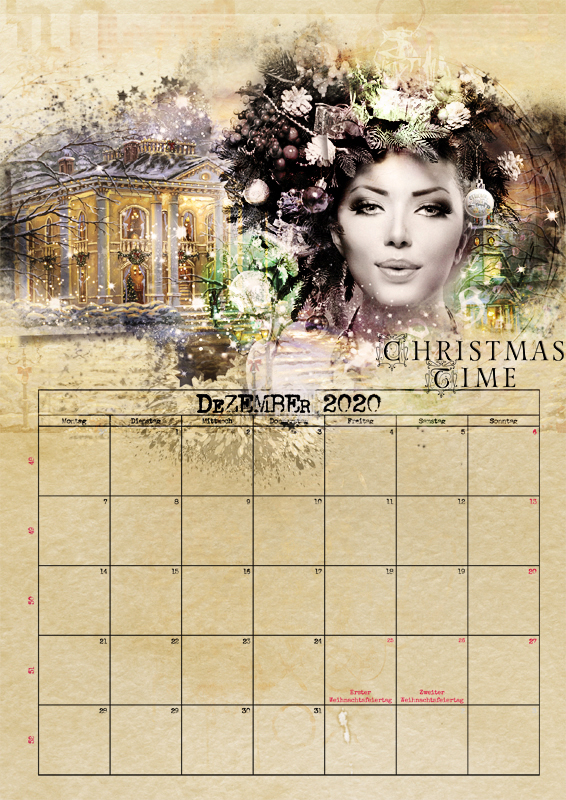 NBK-Design Calendar - December 2020