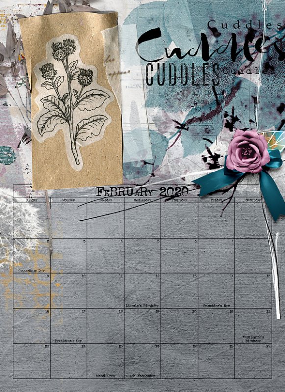 NBK Design Calendar - February 2020