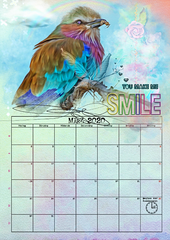 NBK Design Calendar - March 2020