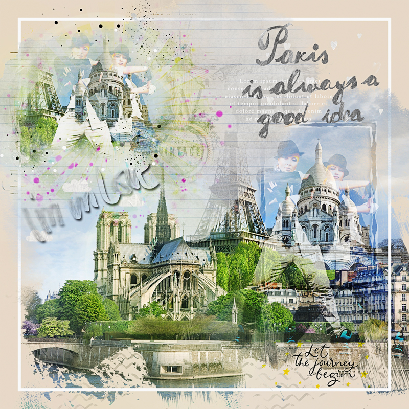 NBK-Design Challenge Double Exposure March 4-17: Paris Is Always A Good Idea