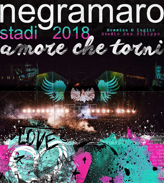Negramaro Stadi 2018 Amore Che Torni