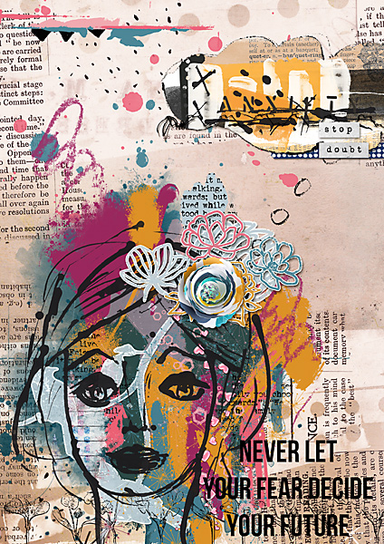 never let - Inspiration Board Challenge