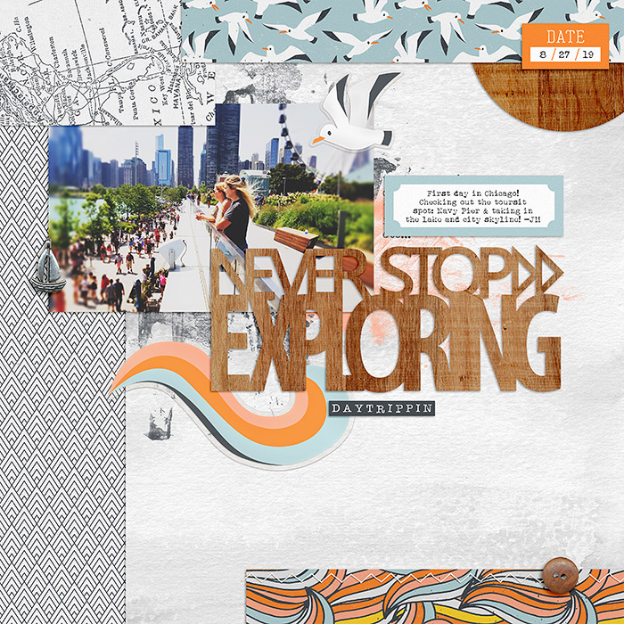 Never stop exploring