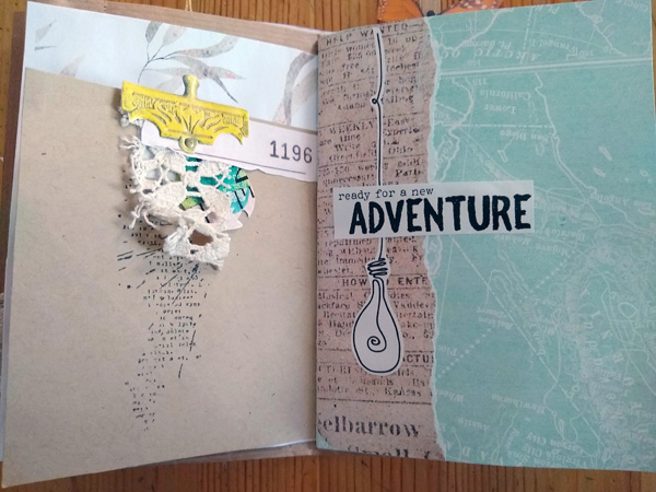 New Adventure - junk journal