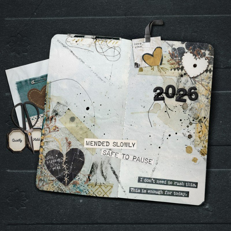 New Year Art Journaling