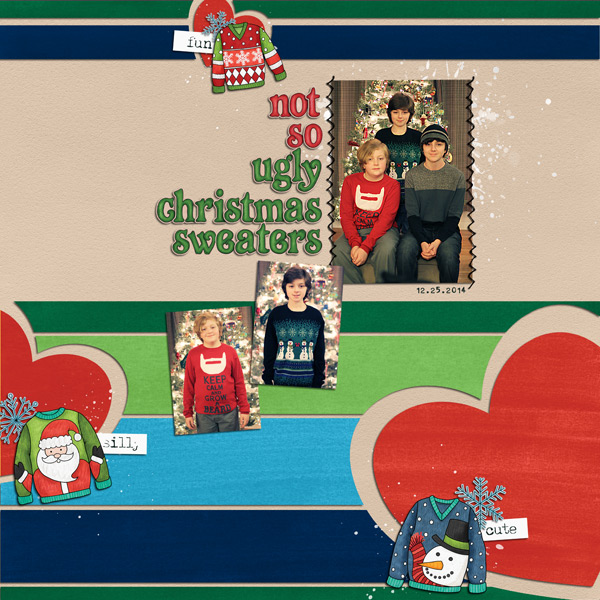 not so ugly Christmas sweaters
