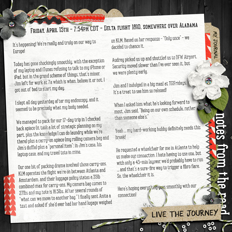 Notes From the Road (Europe Album)