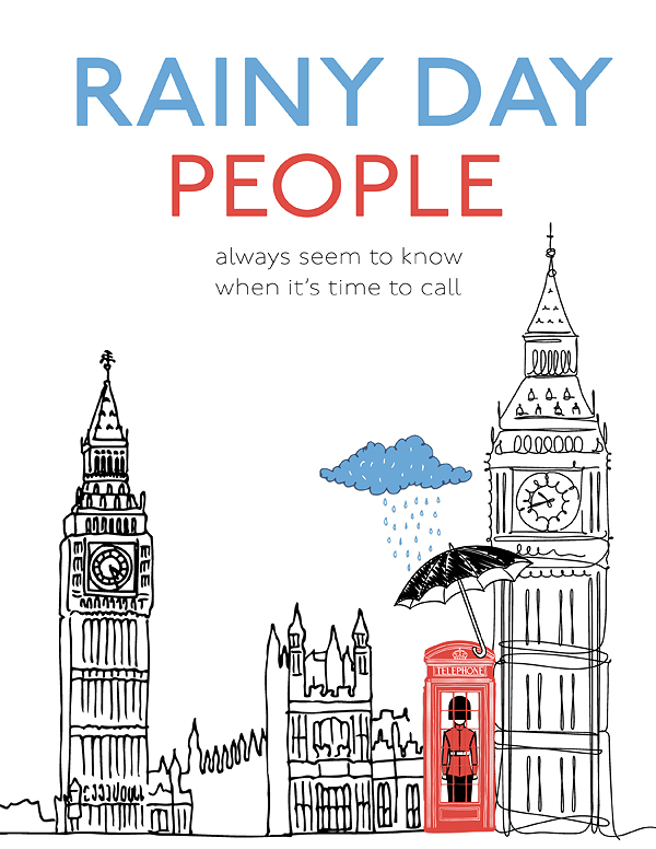 Nov24 Art Journaling Muse Week 1: Rainy Day People