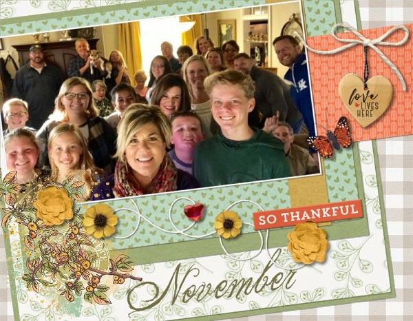 November Calendar Top