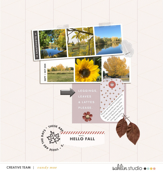 October 2020 Template Freebie | Sahlin Studio