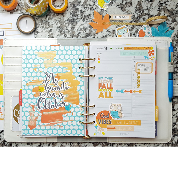 October Storyteller Planner Pg 4