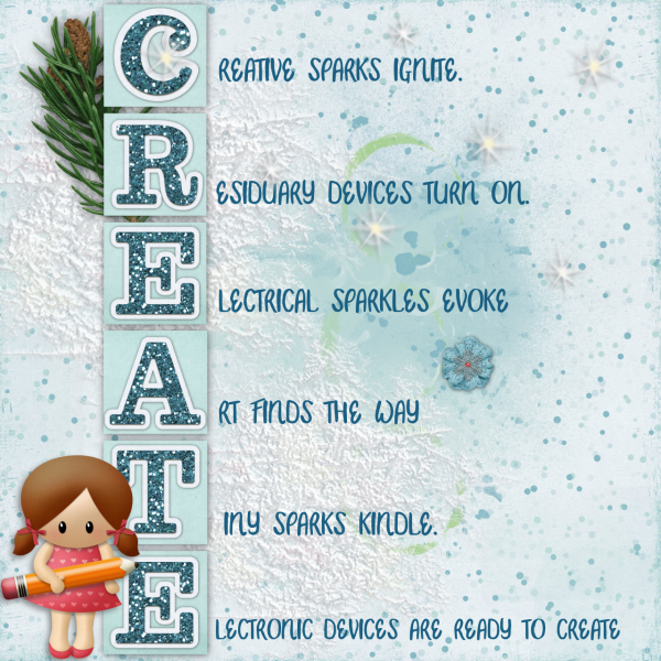 Ode to the digital scrapbooking