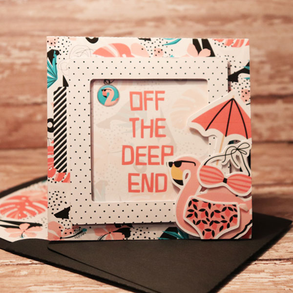 Off The Deep End Card