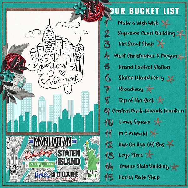 Our Bucket List for New York City