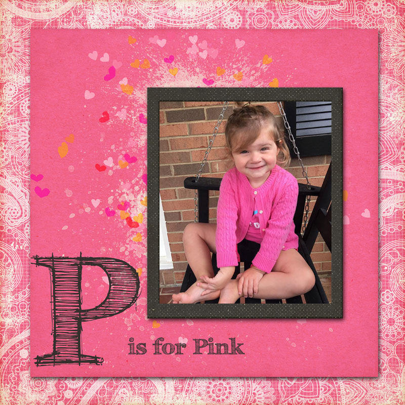 P is for Pink