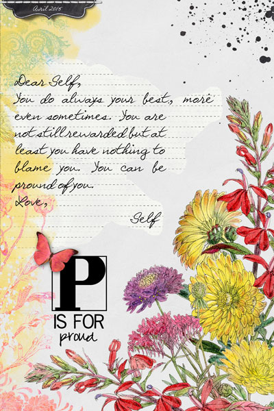 P is for Proud