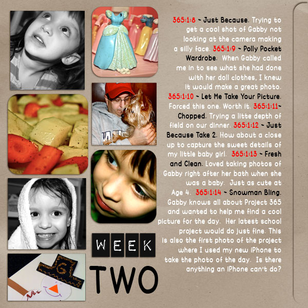 P365 - Week Two