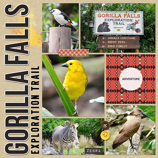 Page 1 Gorilla Falls Exploration Trail (April 2017)
