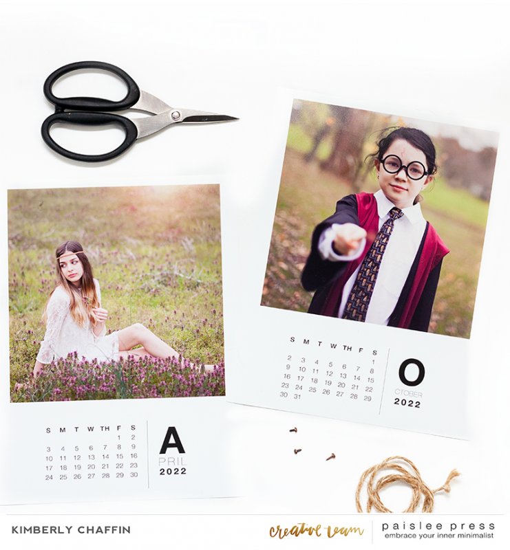 Paislee-2022DESKCALENDAR-projectbyKimChaffin