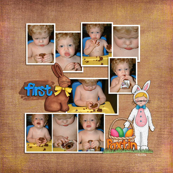 Paxtins 1st Choco Bunny