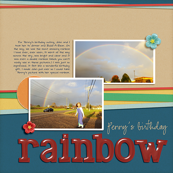 Penny's Birthday Rainbow