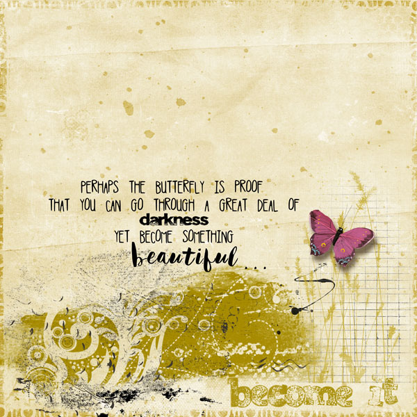 Perhaps the Butterfly... - 12 Days of AJ - Day 7