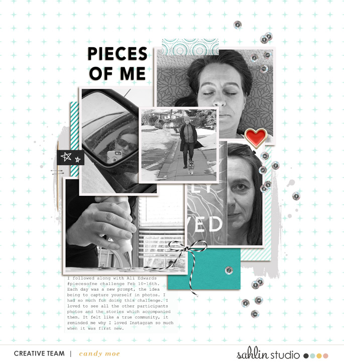 Pieces of Me | March Template