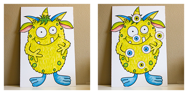 Pin the Eyeball on the Monster