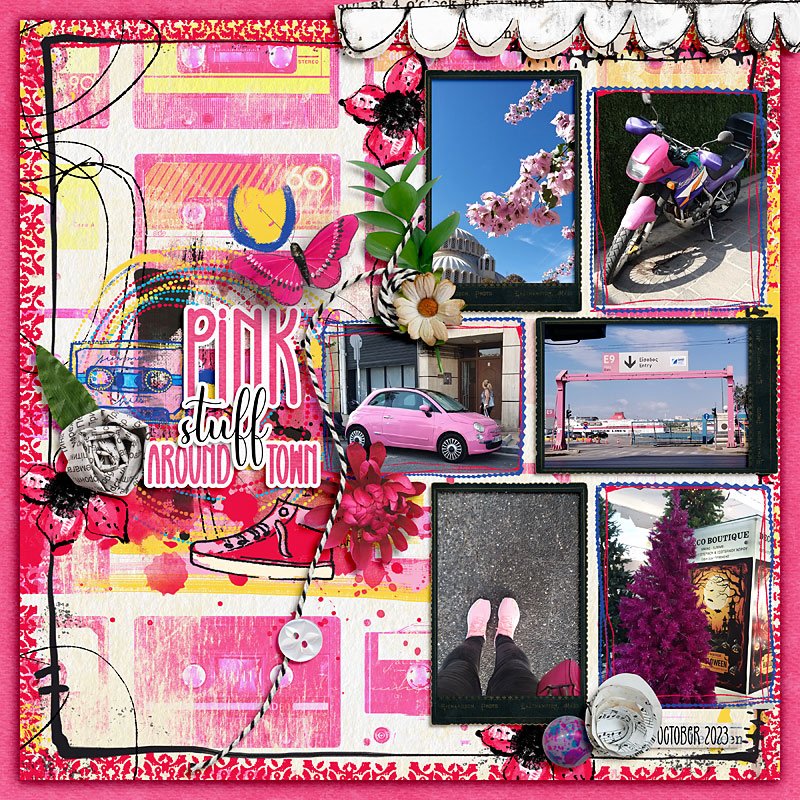Pink stuff around town