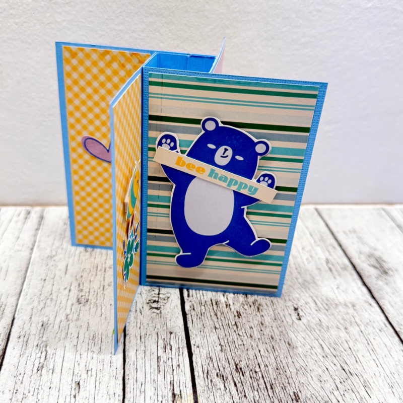 Pinwheel card top