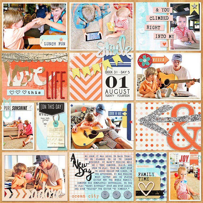 PL 2014 (w31 d5): Guitar Playin Family Fun