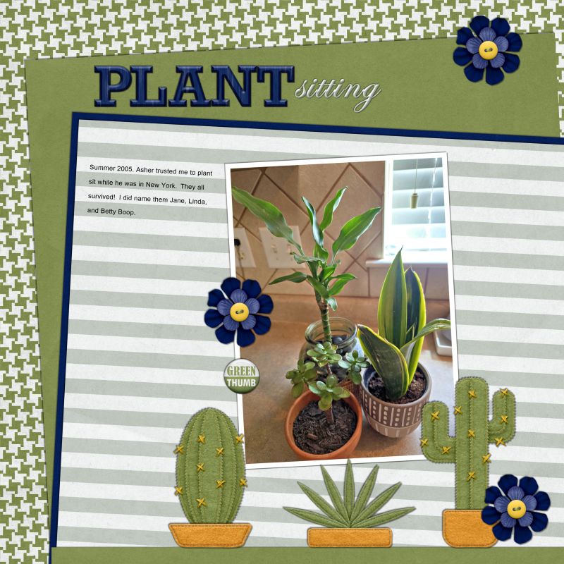 Plant Sitting