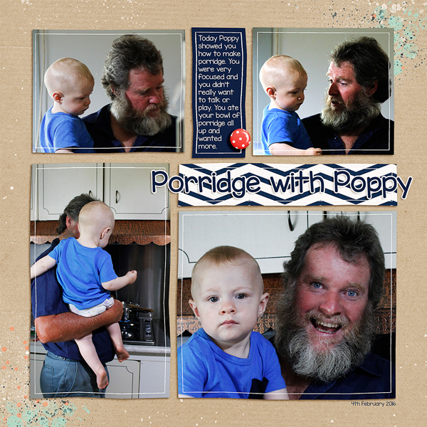 Porridge with Poppy