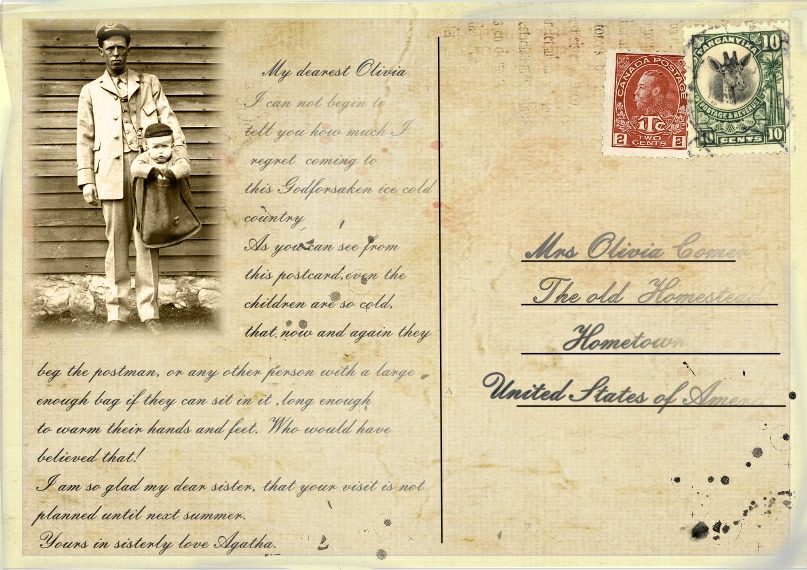 postcard C and B challenge