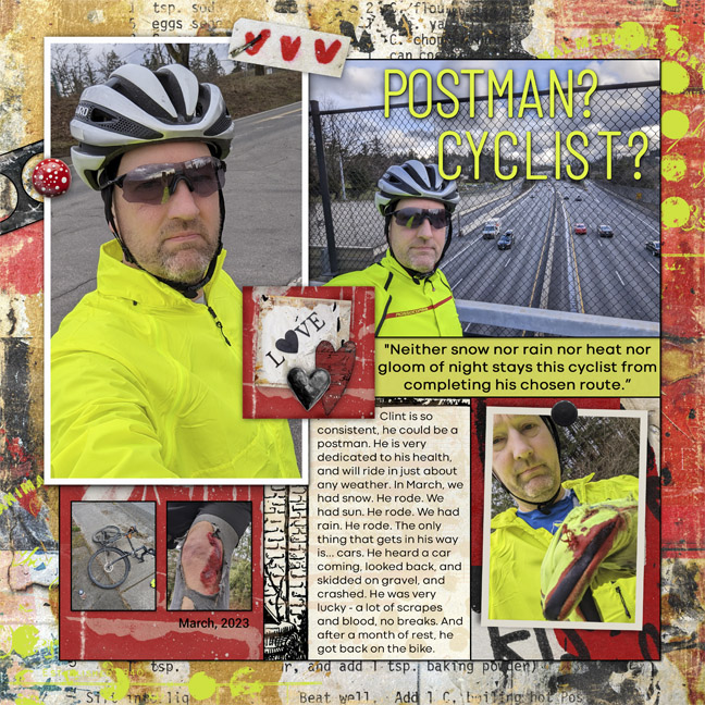 Postman? Cyclist?
