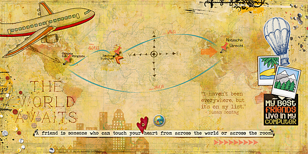 Power of Threes - Friends across the world