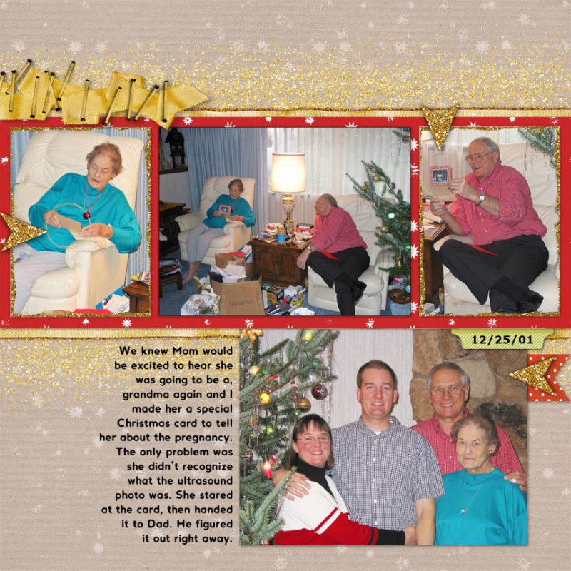 Pregnant Christmas MOC day 20