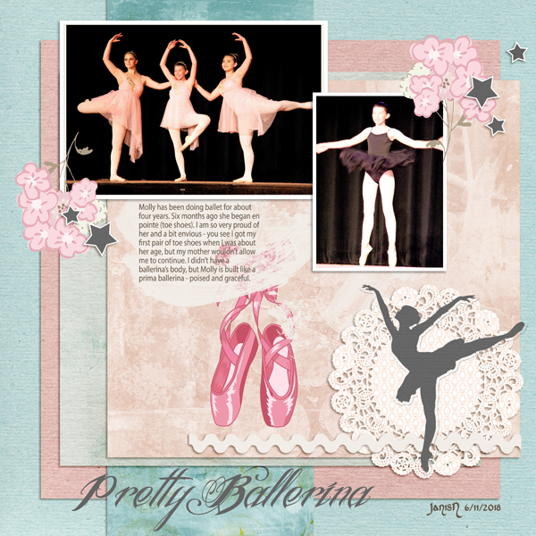 Pretty Ballerina - June Challenge